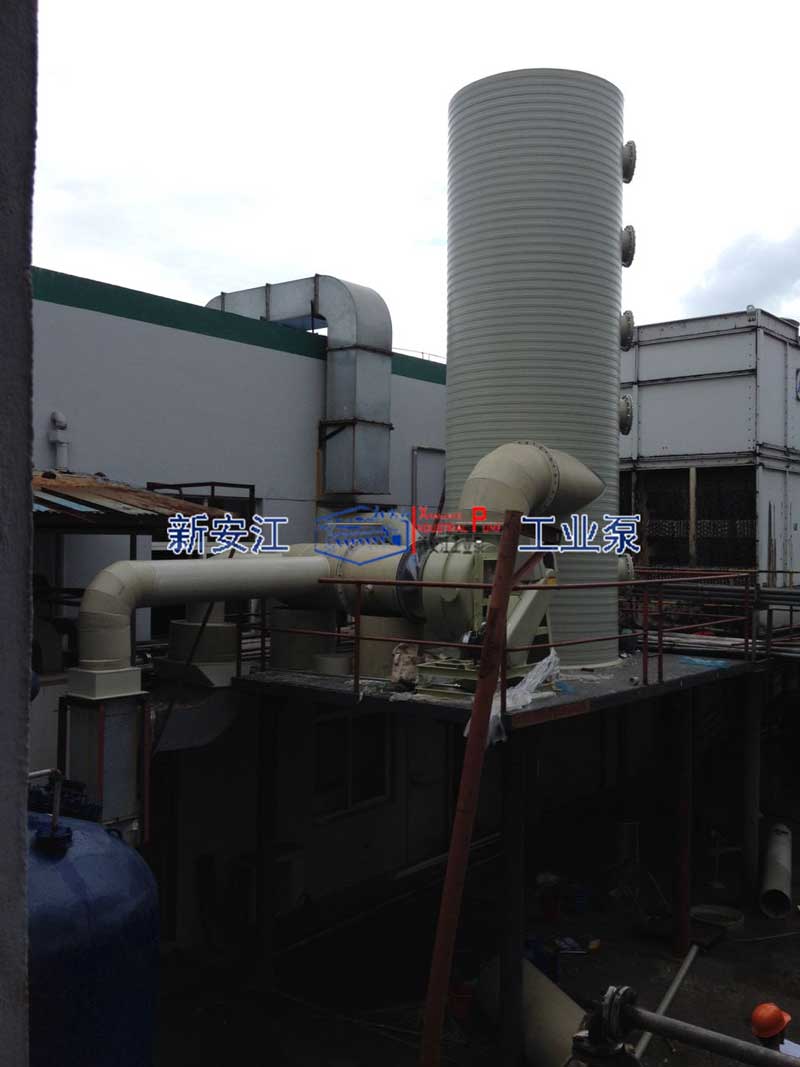 高效环保利器 PPH水喷射真空机组在废气处理中的应用
